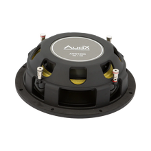 Load image into Gallery viewer, AudX ASW10D4 – 10″ Shallow Mount Dual 4Ω (4Ω+4Ω) Voice Coil Subwoofer