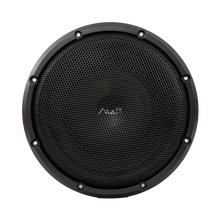 Load image into Gallery viewer, AudX ASW10D4 – 10″ Shallow Mount Dual 4Ω (4Ω+4Ω) Voice Coil Subwoofer