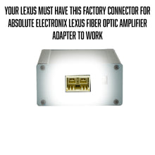Load image into Gallery viewer, Absolute Electronix Lexus Fiber Optic Amplifier Adapter