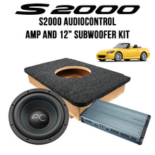 Load image into Gallery viewer, S2000 AUDIOCONTROL AMP AND 12" SUBWOOFER Bundle