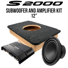 Load image into Gallery viewer, S2000 SONY 12&quot; SUBWOOFER AND AMPLIFIER KIT
