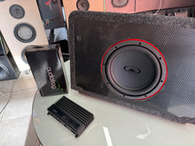 Load image into Gallery viewer, S2000 10&quot;/12&quot; Sub Enclosure – Carbon Fiber + LED (Built to Order)
