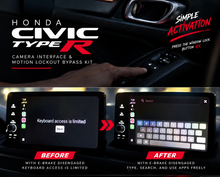 Load image into Gallery viewer, 2023–2026 Honda Civic Type R Motion Lockout Bypass Kit with Front Camera
