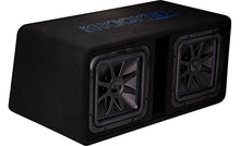 Load image into Gallery viewer, Kicker 44DL7S122 Dual 12&quot; Subwoofer Box+Amplifier+Bass Knob
