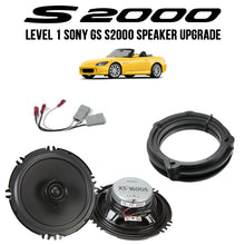 Load image into Gallery viewer, Level 1 Sony GS S2000 speaker upgrade
