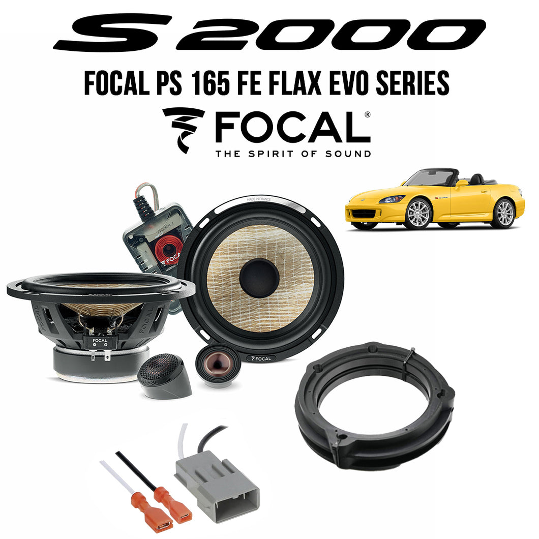 S2000 Focal PS 165 FE Speaker Upgrade