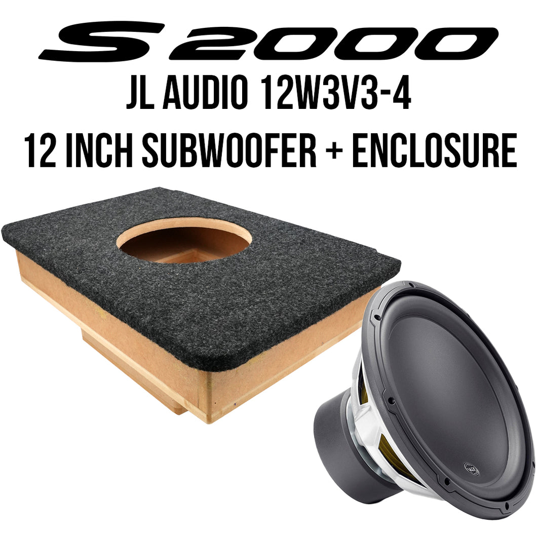S2000 JL Audio 12W3v3-4 12