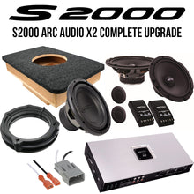 Load image into Gallery viewer, Level 3 Honda S2000 ARC AUDIO X2 COMPLETE AUDIO UPGRADE + Arc Audio X2 10” Subwoofer + Arc Audio X2 1200.6 Amplifier
