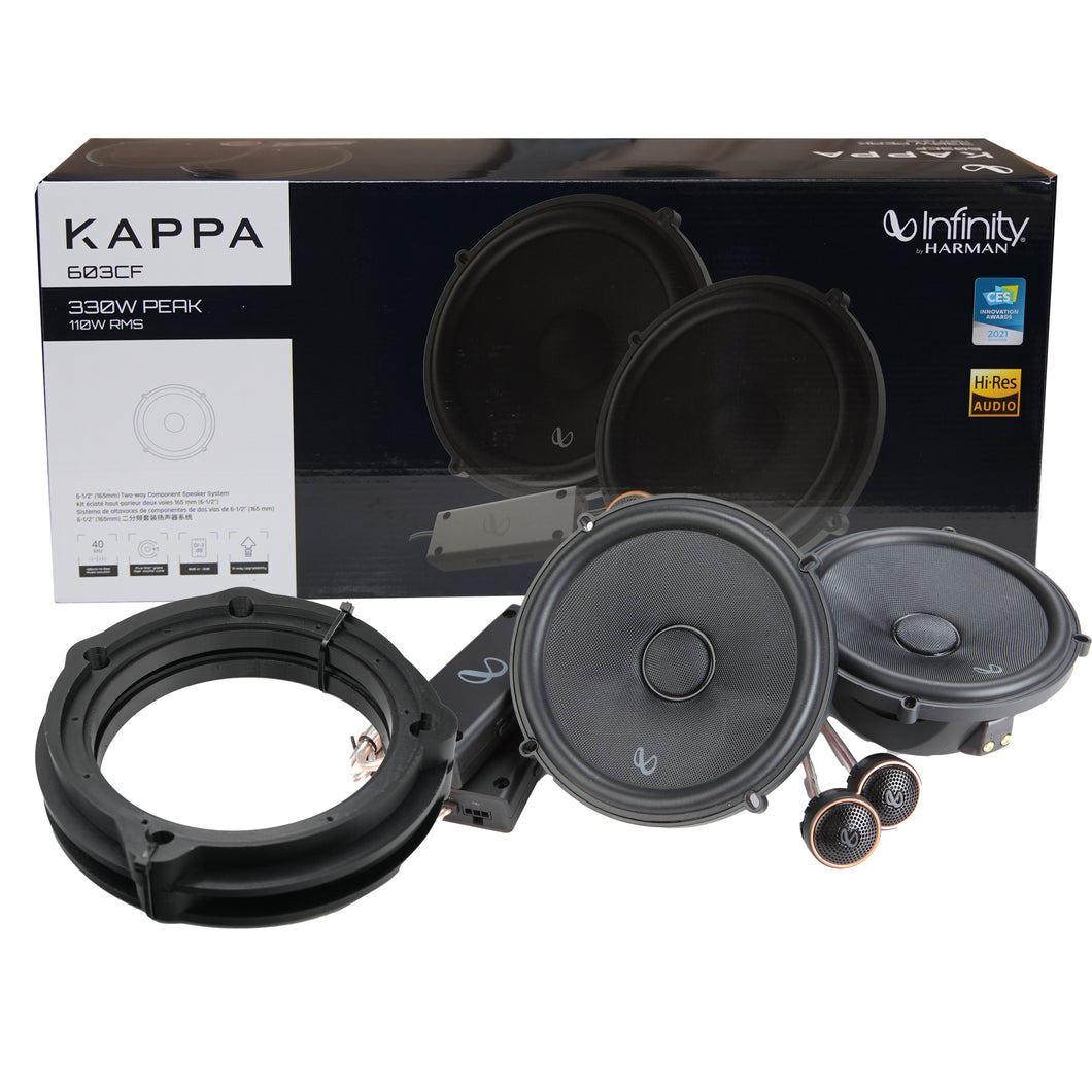 S2000 Infinity Kappa 603CF Speaker Upgrade
