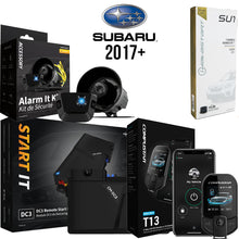 Load image into Gallery viewer, Remote Start and Alarm System package for Subaru 2017+
