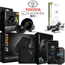 Load image into Gallery viewer, Remote Start and Alarm System package for Toyota / Lexus 2011+
