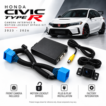Load image into Gallery viewer, 2023–2026 Honda Civic Type R Motion Lockout Bypass Kit with Front Camera
