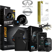 Load image into Gallery viewer, Remote Start and Alarm System package for Nissan / Infiniti
