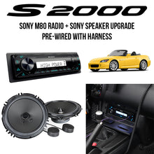 Load image into Gallery viewer, S2000 Sony M80 Radio + SONY Speaker Upgrade
